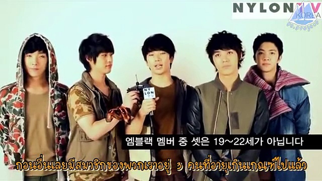 (Thai sub)MBLAQ on NYLON TV(ftp)