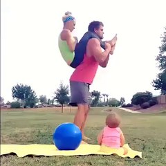 Ejercicio en familia para comenzar el día