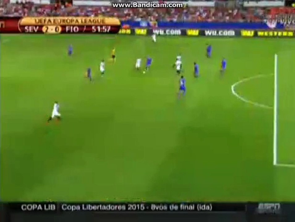 Sevilla vs Florentina 2-0 | Aleix Vidal 2nd Goal | UEL 2015