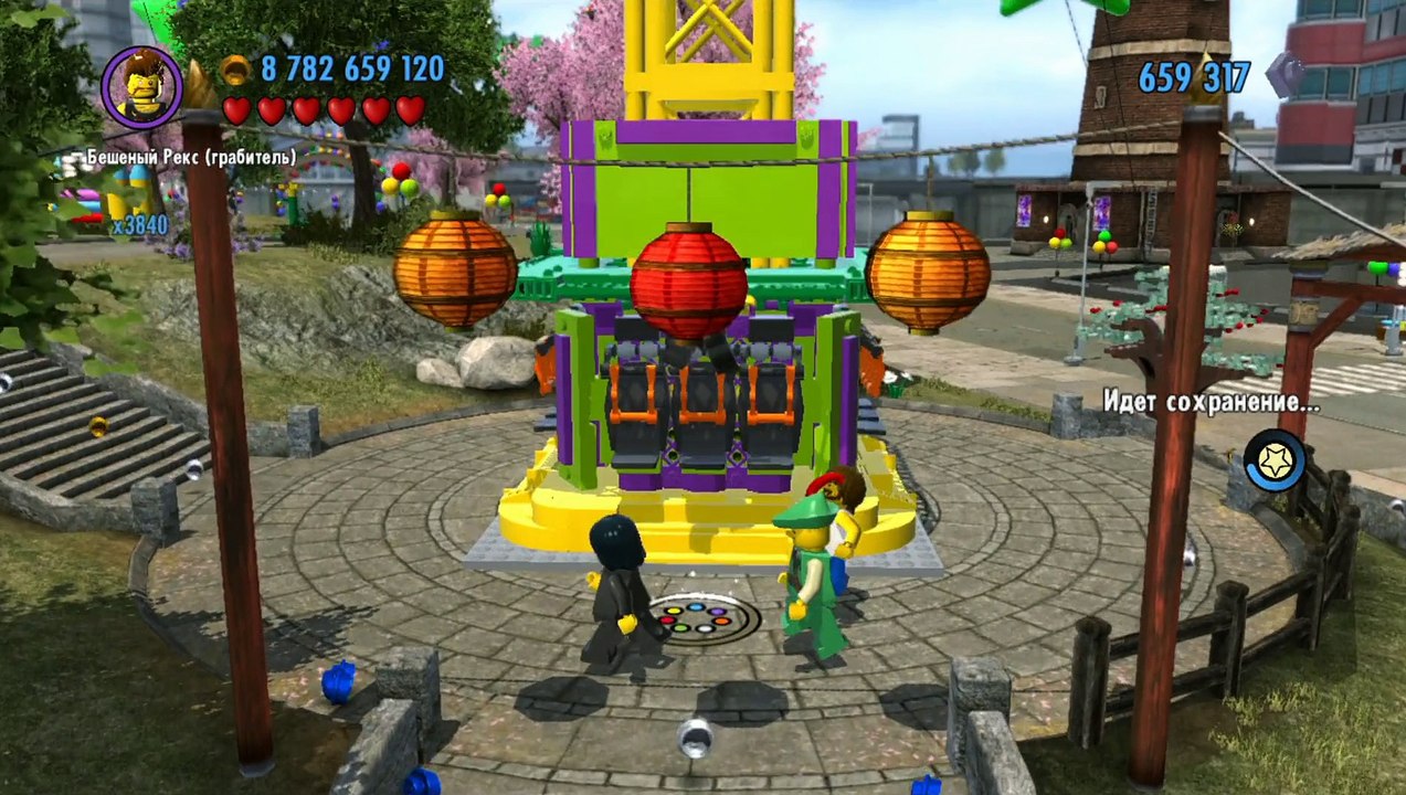 LEGO City Undercover (Wii U) прохождение часть 47 - В погоне за 100%-тами #14