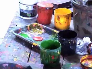 Elephant Painting Self Portrait