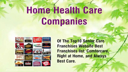 Home Health Care Companies