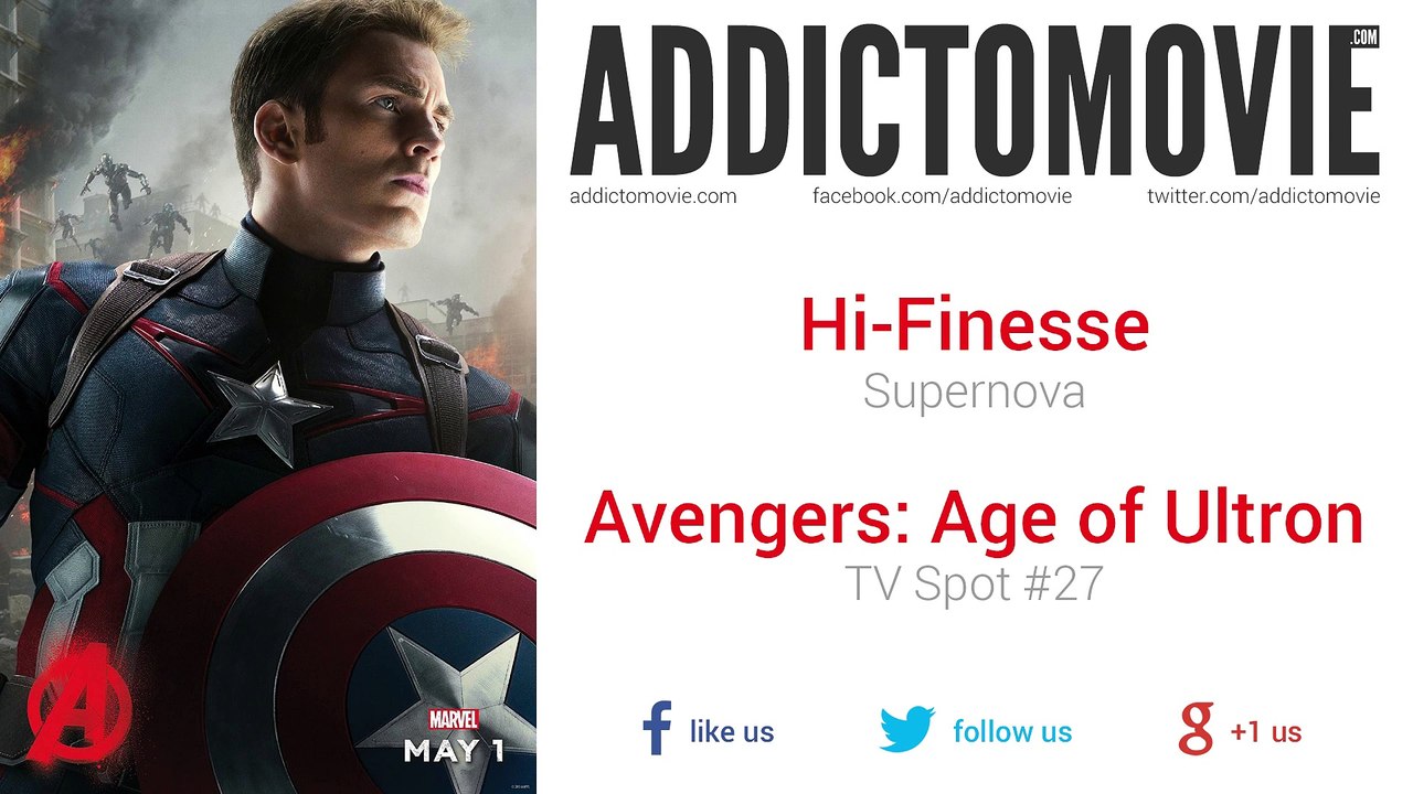 Avengers: Age of Ultron - TV Spot #27 Music #1 (Hi-Finesse - Supernova)