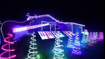 En esta casa se toman la navidad muy en serio!