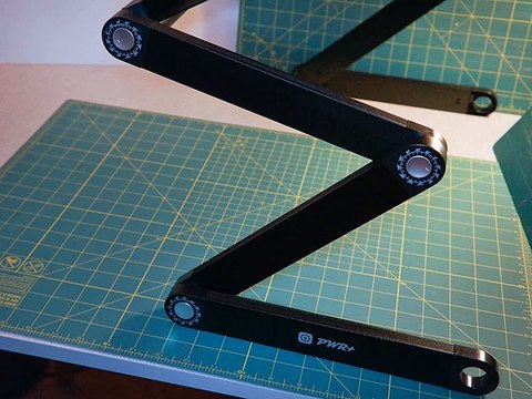 Pwr+® Portable Folding Vented Laptop Notebook Book Table Desk Tray Stand Review - Versatile!