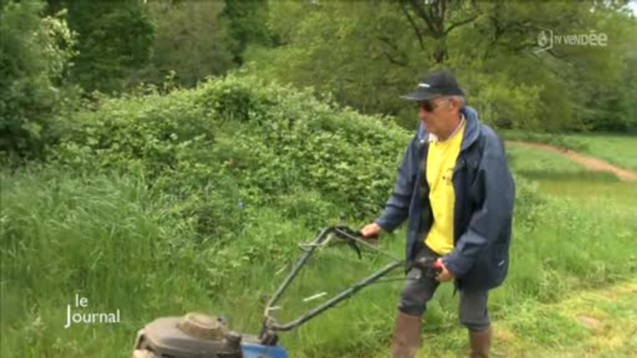 4 jours de rando à Chantonnay : Opération débroussaillement