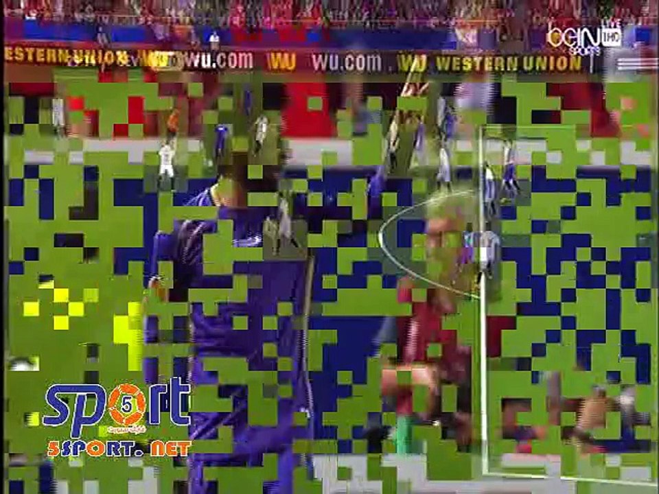 ملخص لمسات محمد صلاح بمباراة اشبيلية