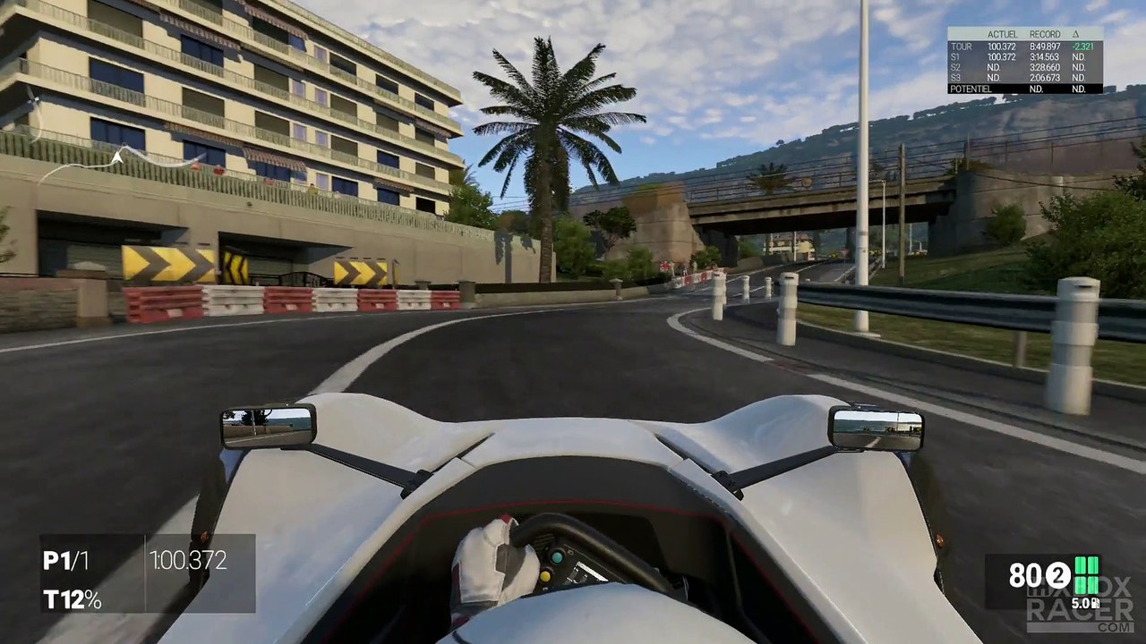 Project CARS - Le dur apprentissage de la côte d'Azur en BAC Mono