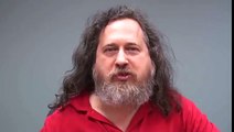 How Richard M. Stallman, leader of the Free Software Foundation uses the open internet