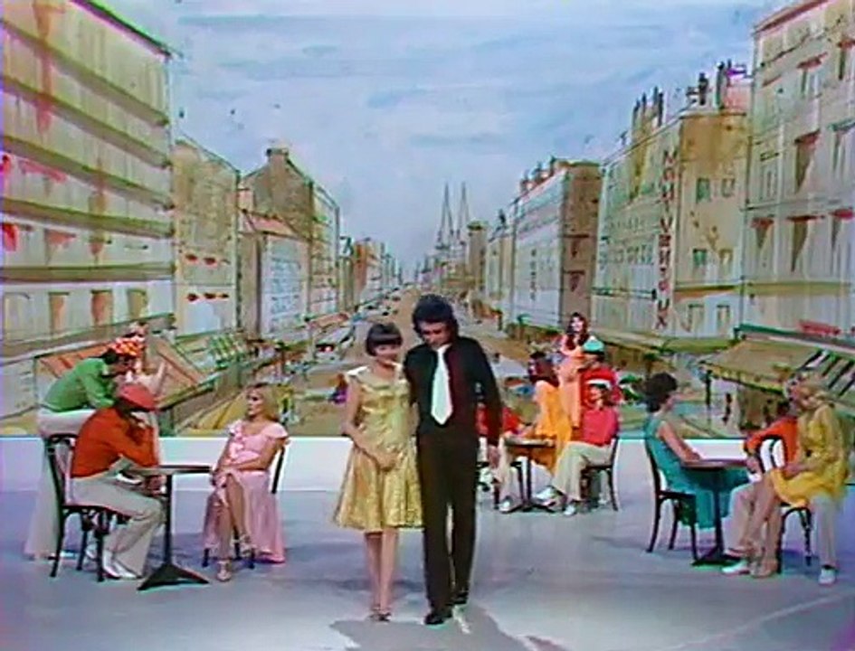 Mireille Mathieu et Michel Sardou - La Canebière (Top à Mireille Mathieu, 06.01.1973)