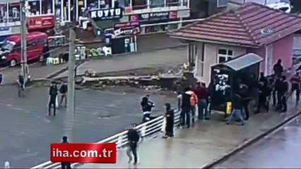 KARABÜK 100. YIL MAHALLESİNDE FECİ KAZA