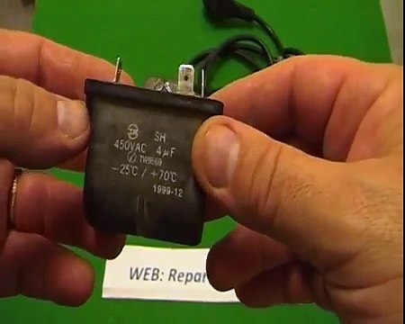 COMO COMPROBAR CONDENSADOR AIRE ACONDICIONADO del COMPRESOR