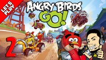 Let's Play Angry Birds Go! #2 Seedway Gameplay Walkthrough For iOS & Android