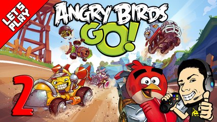 Let's Play Angry Birds Go! #2 Seedway Gameplay Walkthrough For iOS & Android