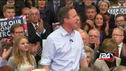 Miliband speaks on UK election day