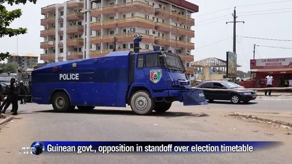 Guinea's government, opposition in all-out war