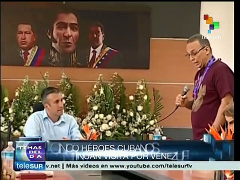 Veneuzela: héroes cubanos visitan estado Aragua