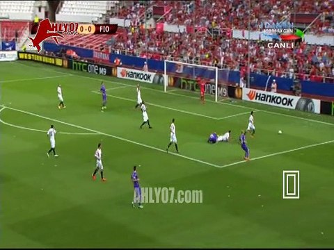 ملخص لمسات محمد صلاح فيورنتينا امام اشبيلية 7 مايو 2015
