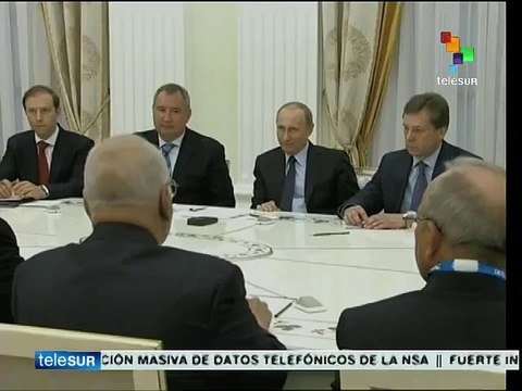 Raúl Castro y Vladimir Putin se reúnen en Moscú
