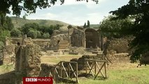 Una ciudad de túneles secretos en la villa de Adriano en Roma