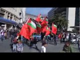 مسيرة في نابلس رفضاً لخطة كيري الرامية لتصفية القضية الفلسطينية