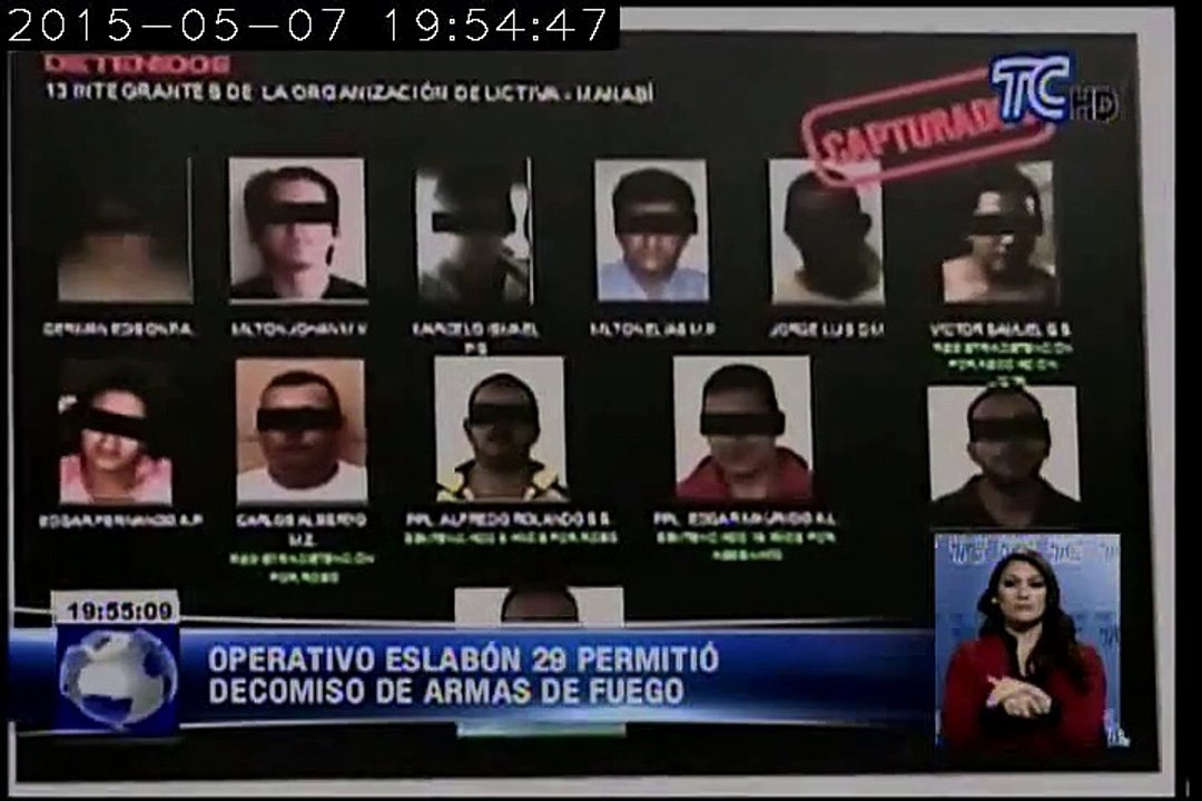 "Modus operandi" de bandas desarticuladas tras operativo eslabón 29