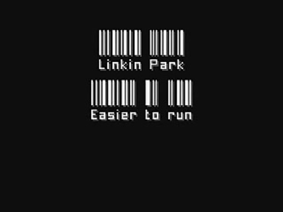 Linkin Park - Easier to run with Lyrics