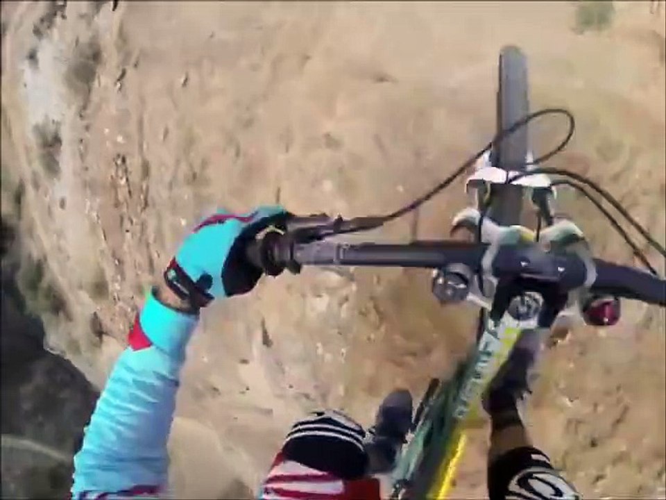 See how he rides the bicycle!