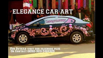 Stunning Wedding Car Art for Car Enthusiasts 🚗