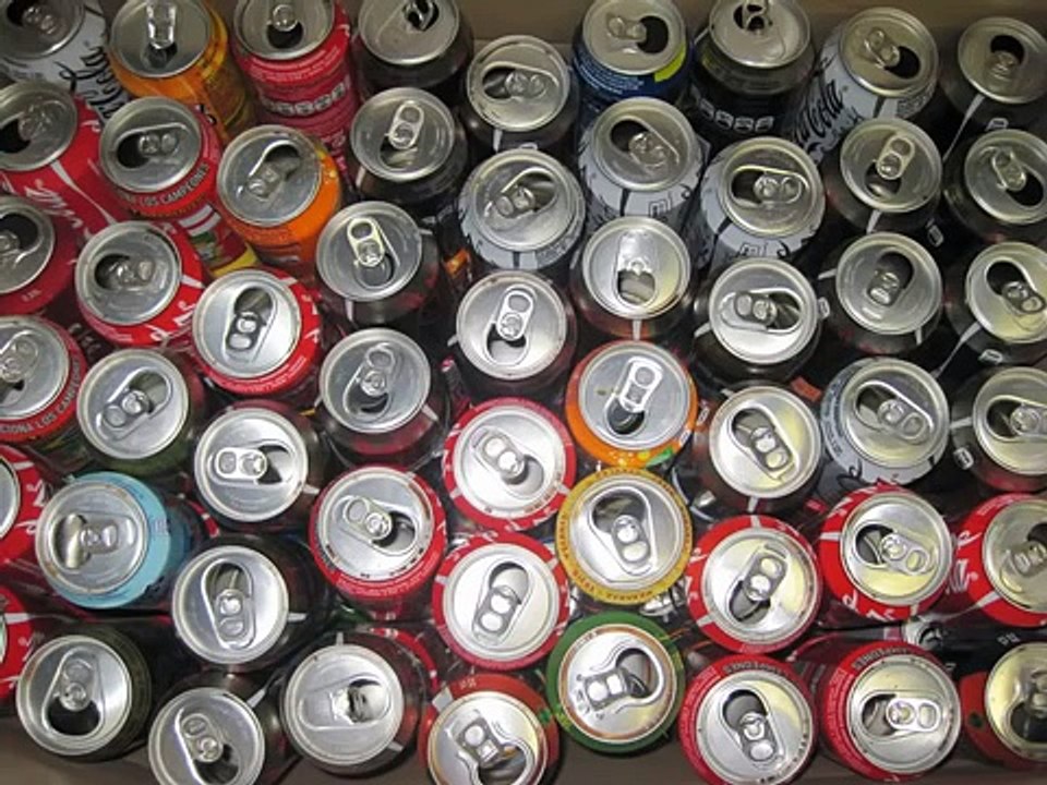 Placa solar casera - Brico-Reciclaje-Reciclatge -Solar air heater  (Beverage can recycling)