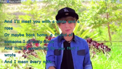 MattyB - My First Girlfriend (Music Video) (Lyrics on Video)