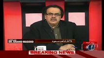Dr Shahid Masood Makes Fun Of CM Sindh Qaim Ali Shah