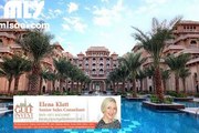 Sea View and own Beach. Furnished 1 BR Apartment with. Taj Grandeur Residences. Palm Jumeirah - mlsae.com