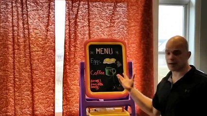 Taking Out Chalk Markers on Chalkboard With Ease