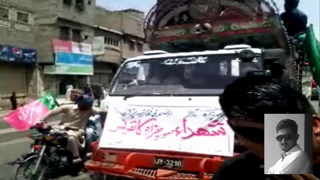 12 April 2015 Shuhada e Sooba Hazara Rally Of HQM Pakistan Landhi To Karachi Press Club Ed. & Upload By Muhammad Ayaz Khursheed