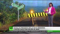 Morales presenta en La Haya la memoria contra Chile por la salida al mar