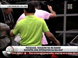 Pacman, anim na buwang magpapahinga