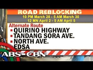 Road reblocking, magsisimula na