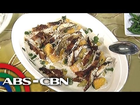 How to cook Ginataang Kalabasa at Bangus?