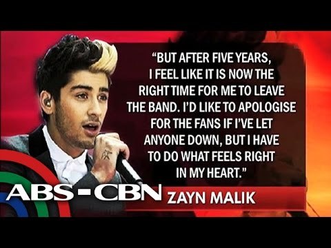 Bakit umalis sa One Direction si Zayn Malik?
