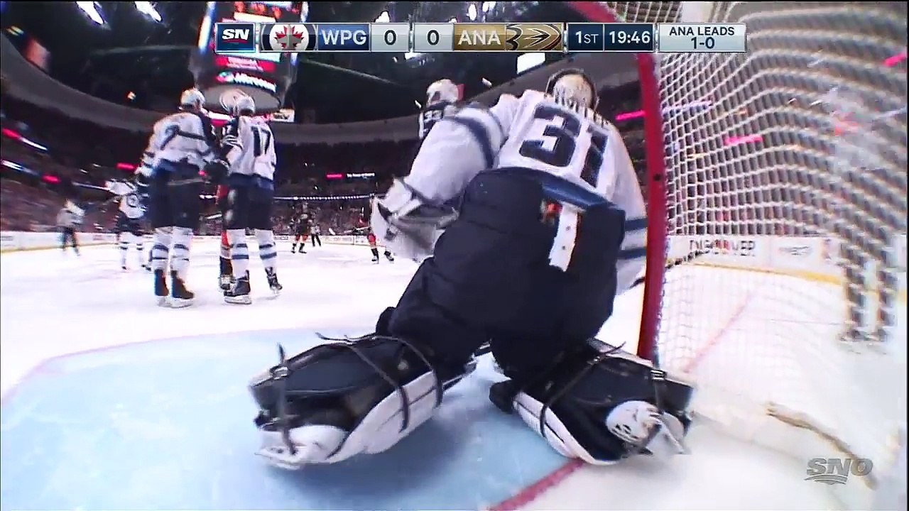 NHL 2014-15 Conference 1-4 Final G2 - Anaheim Ducks vs Winnipeg Jets - 2015.04.18 Highlights