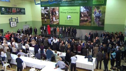 David Cameron keeps Witney seat, increasing majority