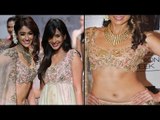 LFW Day 4 | Ileana D'Cruz Sexy Steamy Figure In Ghagra Choli Looking Hotter