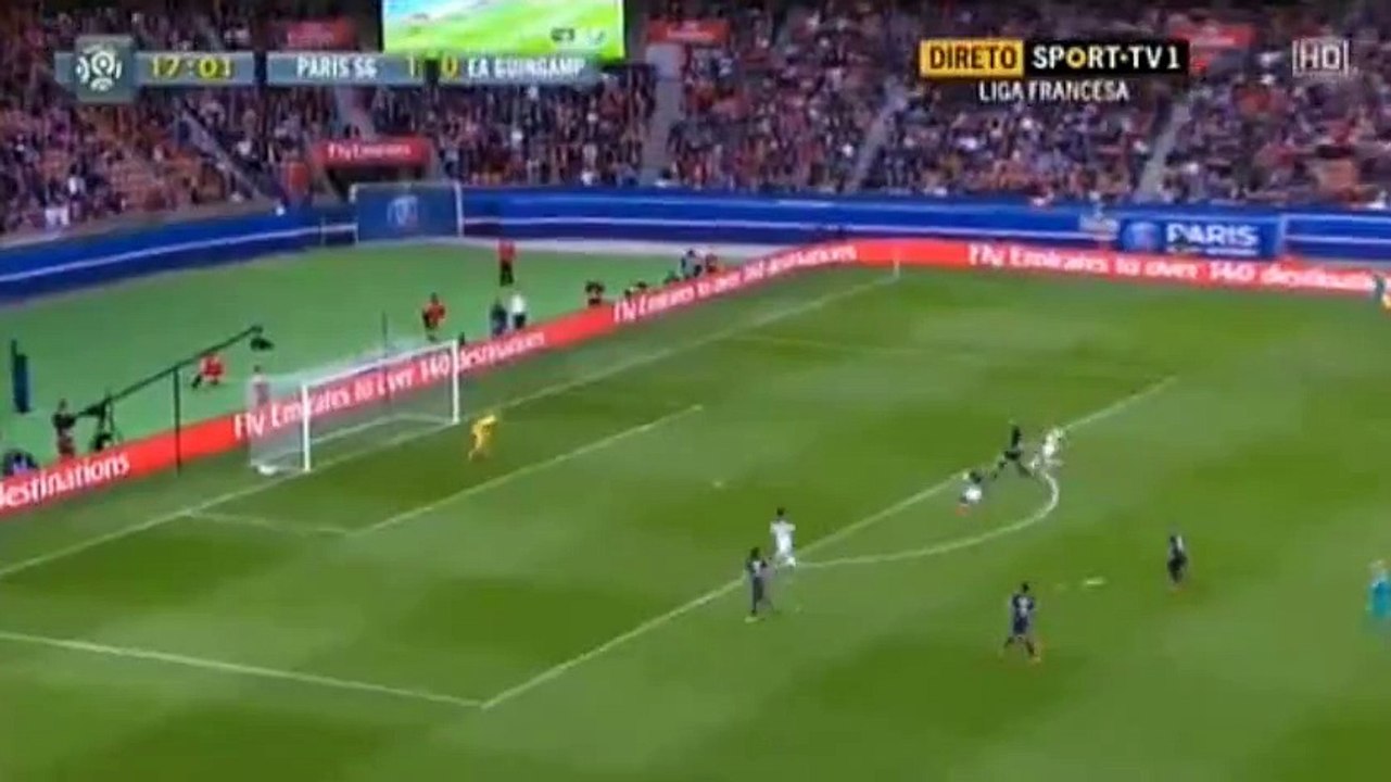 PSG 6-0 Guingamp All Goals & Highlights | Ligue 1 08.05.2015