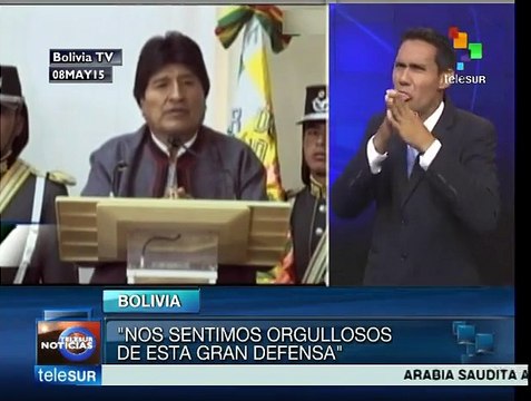 Ratifica Bolivia confianza en CIJ por diferendo marítimo con Chile