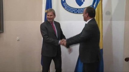 AB Genişlemeden Sorumlu Komiseri Hahn Bosna Hersek'te