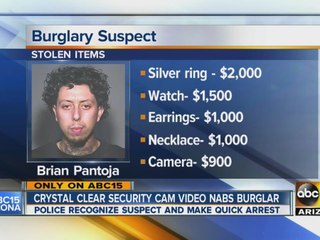 Chandler burglar identified