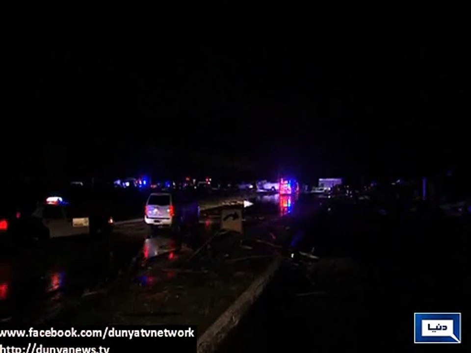 Dunya News - Tornadoes badly hit Oklahoma