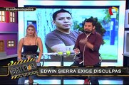Edwin Sierra exige disculpas públicas de Andrés Hurtado