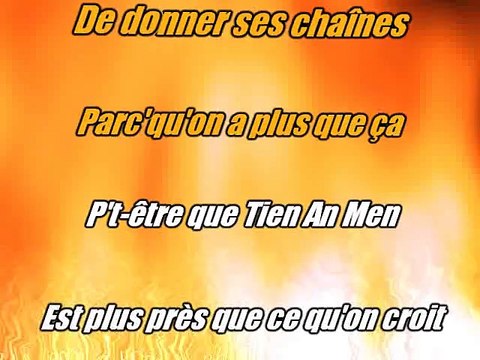 KARAOKE CALOGERO - Tien An Men